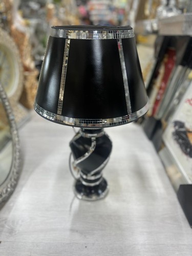 Black mosaic mirror - mosaic, table