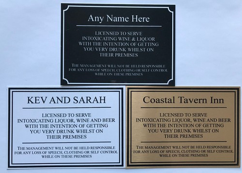 Personalised licensed metal - personalised,