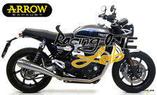 EXHAUSTS MUFFLERS ARROW PRO-RACING STEEL FOR TRIUMPH SPEED TWIN 1200 19-20