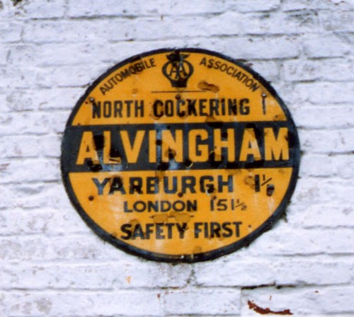 Photo 6x4 old sign - aa,
