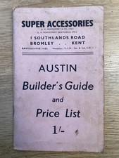 AUSTIN Builder's Guide & Price