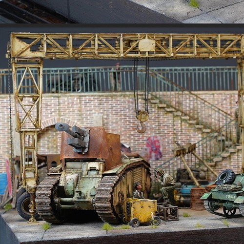 Building model kit 1 - 1/35,