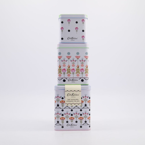 Cath kidston 3pc - floral, square
