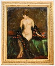 Early 20th Century Oil - Lady