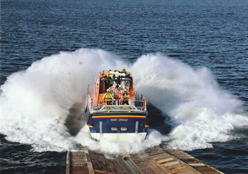 Unused rnli postcard - unused, tenby