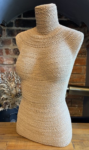 Natural rope ladies mannequin - natural,