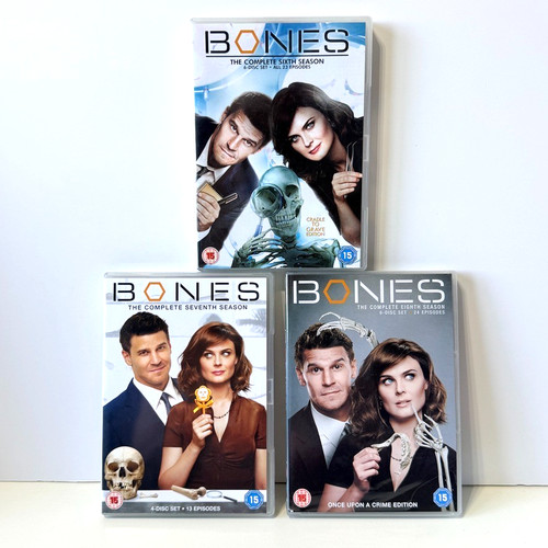 Bones dvd box - set, complete