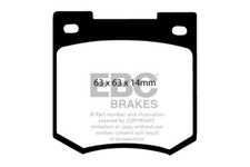 EBC Yellowstuff Front Brake
