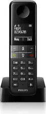 Refurbished Philips D450 DECT phone Handset & Charger/base in black
