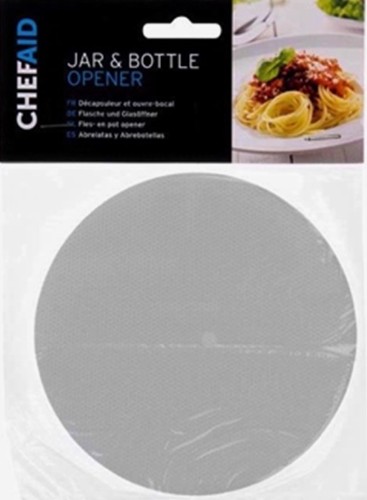 Chef aid rubber jar - chef, bottle