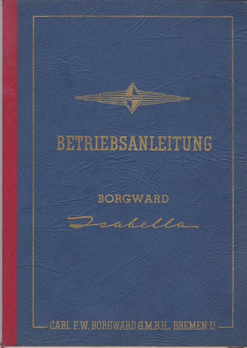 Borgward isabella limosine - borgward,