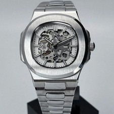 Custom 40mm Silver Polished