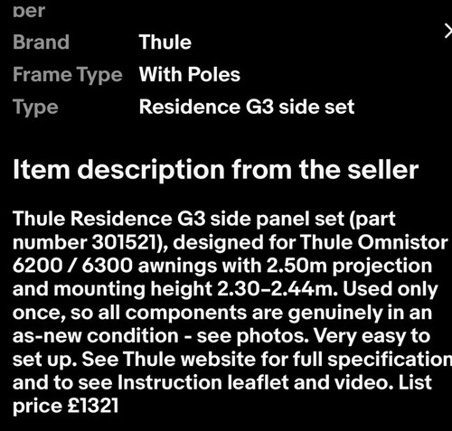 Thule omnistor 6200 - omnistor,