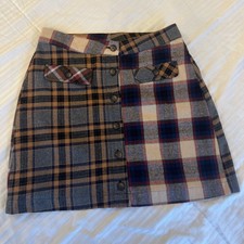 Lazy Oaf Brown checked mini