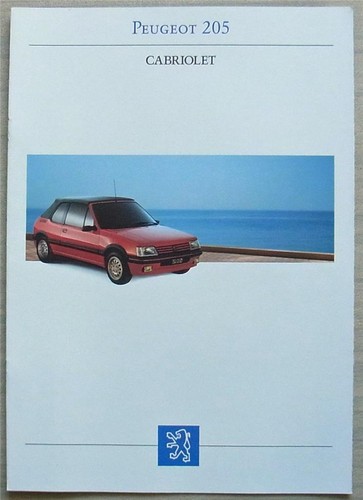 Peugeot 205 cabriolet - peugeot,