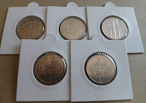 2018 alphabet 10p coins - 2018,