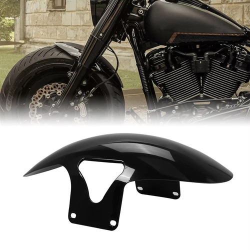 Motorcycle gloss black front - motorcycle,