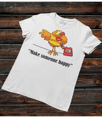 Retro tees buzby unisex - retro,