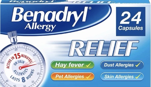 Benadryl allergy relief - benadryl,