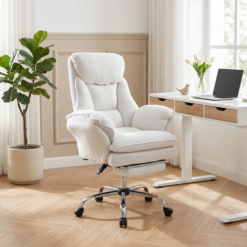 Teddy fabric recliner office - fabric,