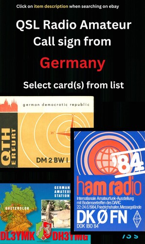 Qsl amateur radio - qsl, –