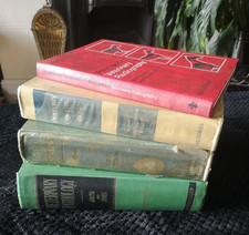 Lot of 4 veterinary books vet university text books