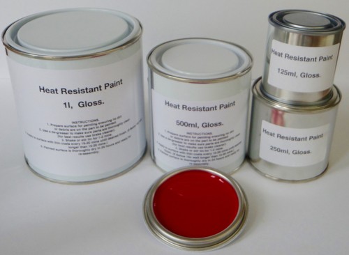Ferrari red heat resist - ferrari, paint
