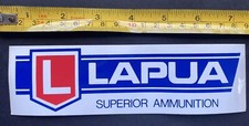 Large LAPUA A!MUNITION Vinyl Shooting Vinyl Sticker Ammunition 18cm