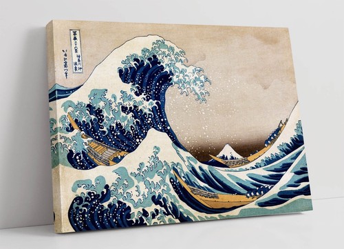 Hokusai the great wave off - the,