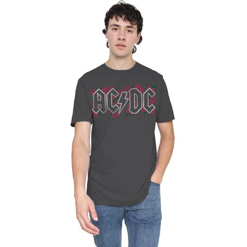 Roses logo t shirt - ac/dc, t-shirt