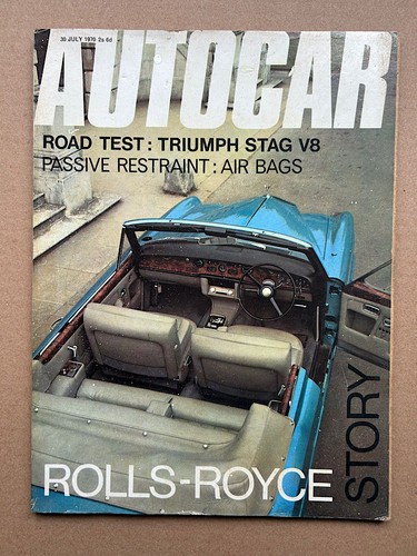 Rolls royce corniche autocar - royce,