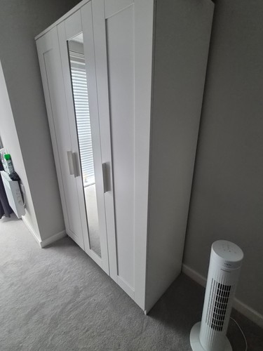Ikea brimnes wardrobe with - ikea,