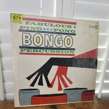 FABULOUS PING PONG BONGO PERCUSSION STEREO RECORD ALBUM