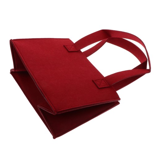 Wine bottle carrier - carrier, felt