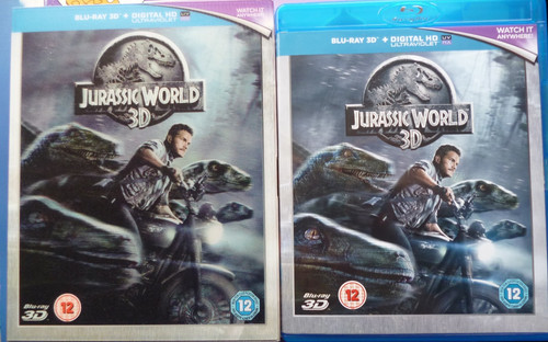 Jurassic world blu - 3d, blu-ray