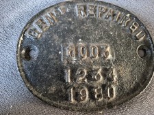 Vintage Cast Iron Railway