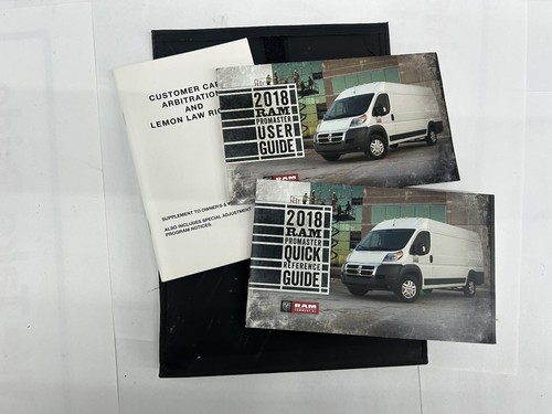 Used owners manual - owners, 2018