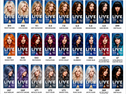 Schwarzkopf live intense - live,