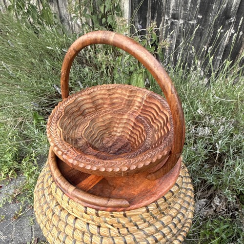 Vintage hand carved - vintage, folding