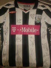 Signed West Bromwich Albion Shirt