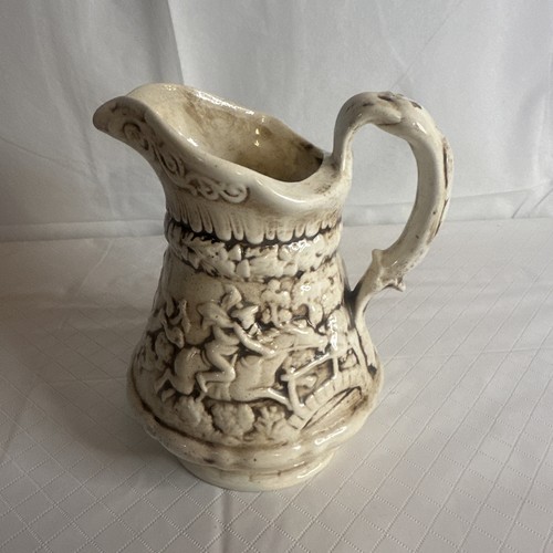 Vtg ceramic molded - vtg, pitcher