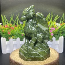 0.5LB 3.6" Natural Xiuyan Jade