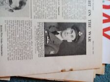 H8-6a  Ephemera 1940 Ww2 Picture W E G Taylor Raf New York 