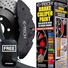 Brake Caliper Graphite E-Tech Car Engine Bay Block Wheel Hubs Paint Kit. +M