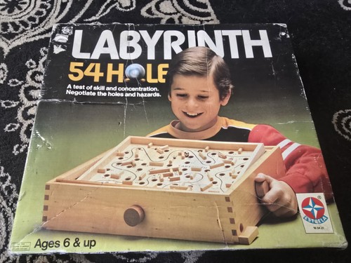 Vintage labyrinth hole - vintage,