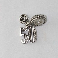 Pandora Sterling Silver 50th