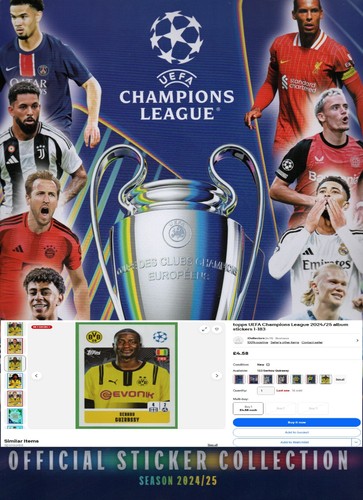 Topps uefa champions - champions, league
