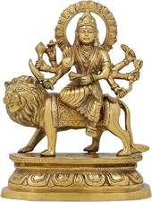 Brass Statue Durga Devi Idol