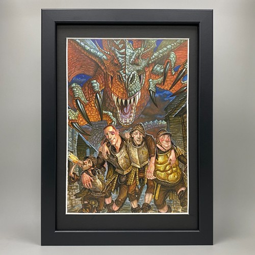 Guards framed - framed, art