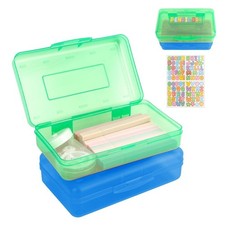 Plastic Pencil Box Large with